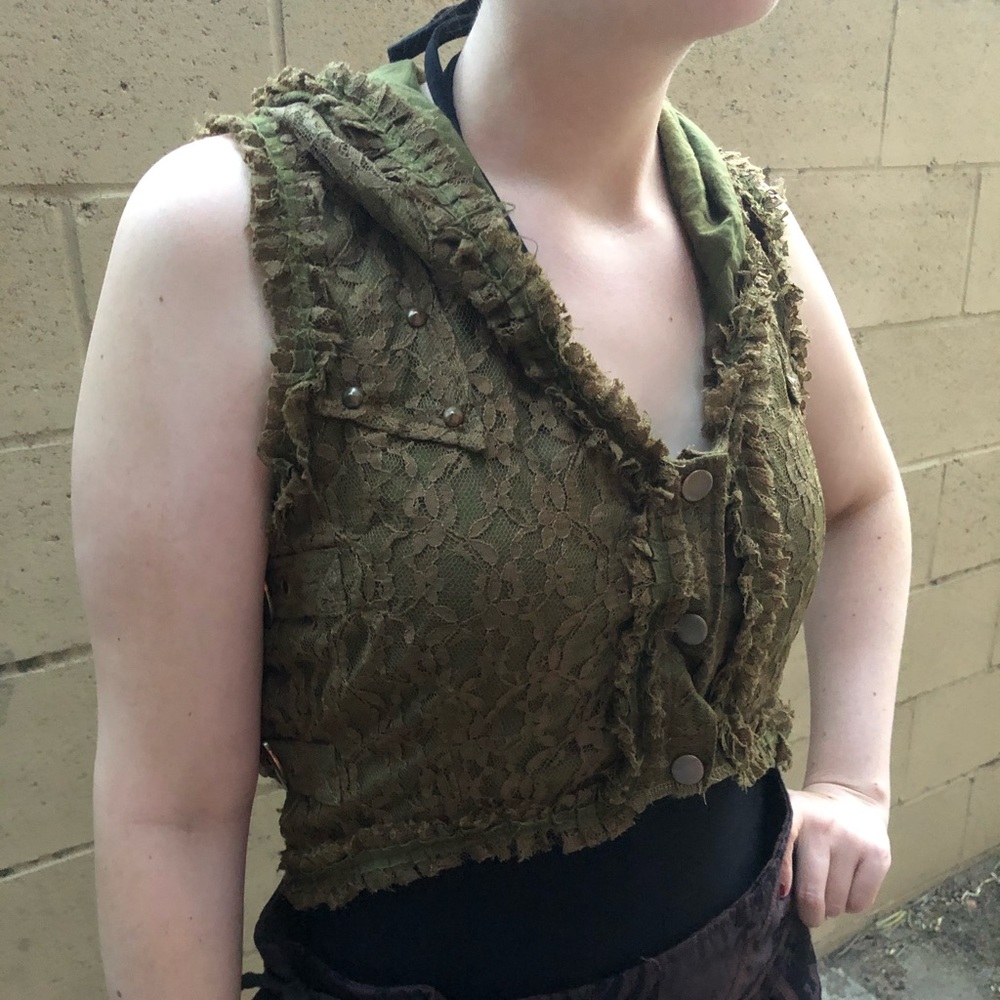 Fairy festival vest burning man EDC Coachella